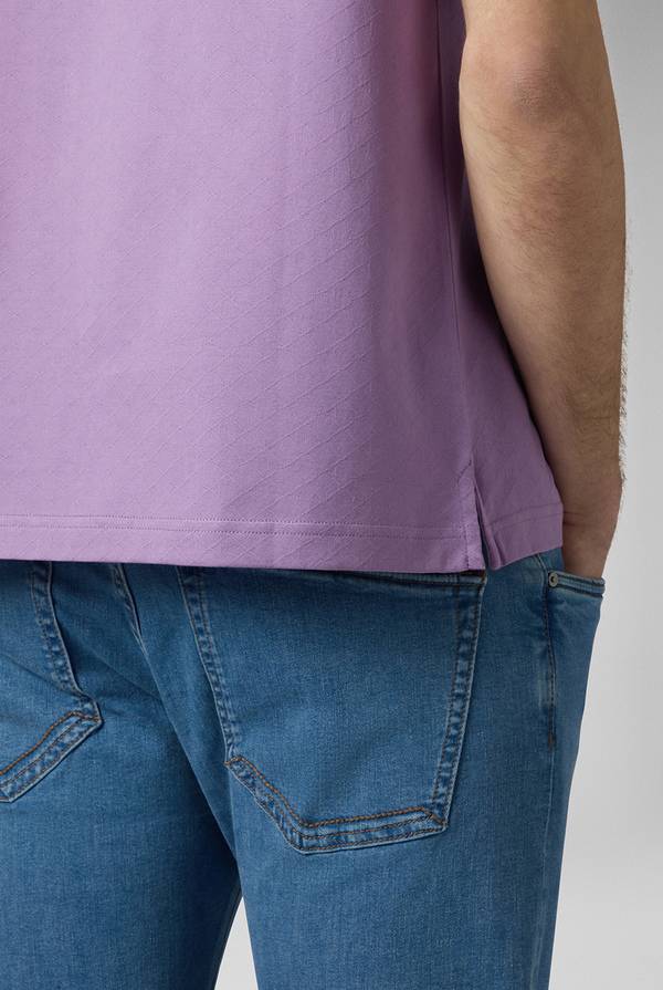 Pal Zileri Polo con monogramma allover Presa