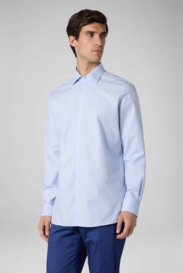 Pal Zileri Camicia in puro cotone jacquard Outlet