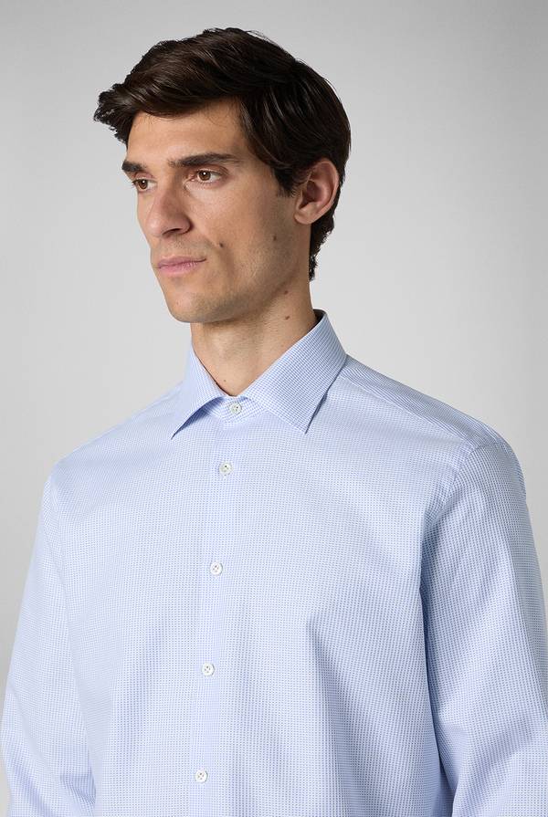 Pal Zileri Camicia in puro cotone jacquard Outlet