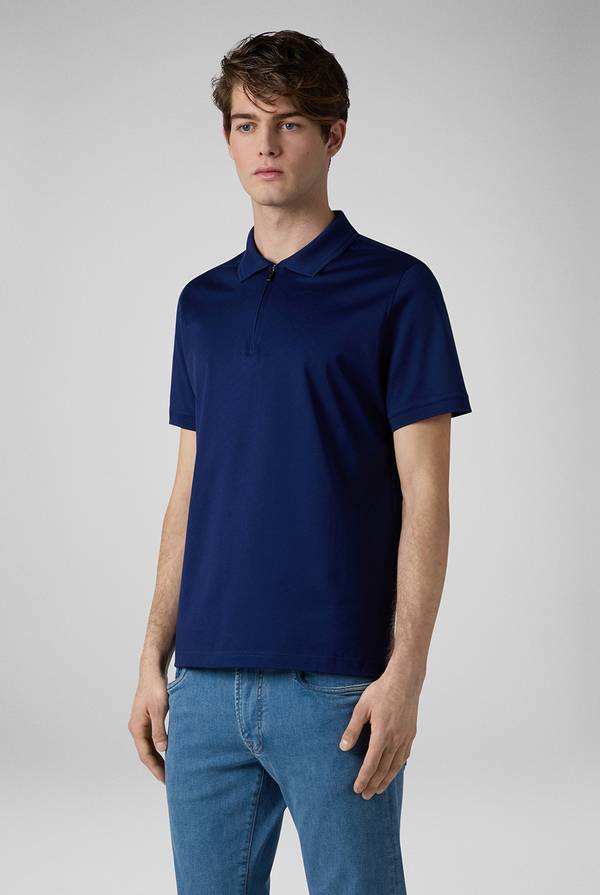 Pal Zileri Polo con monogramma allover Hotsell