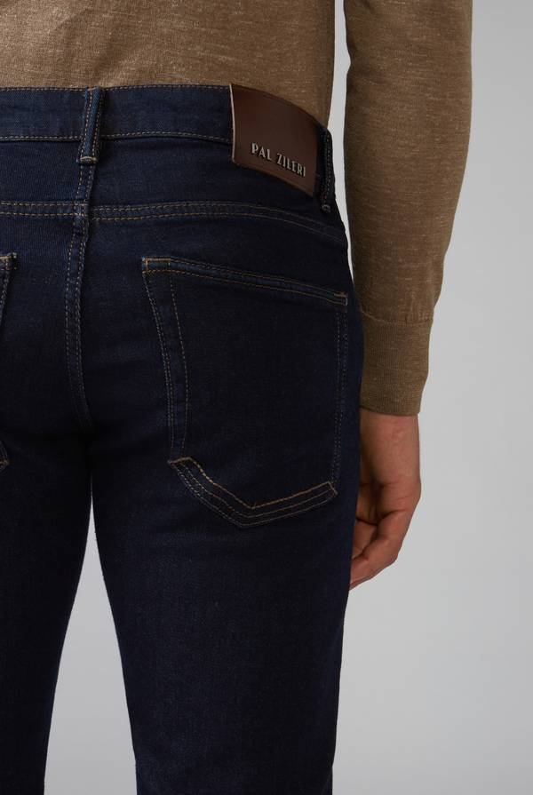 Pal Zileri Denim Stone Washed 5 tasche In Linea
