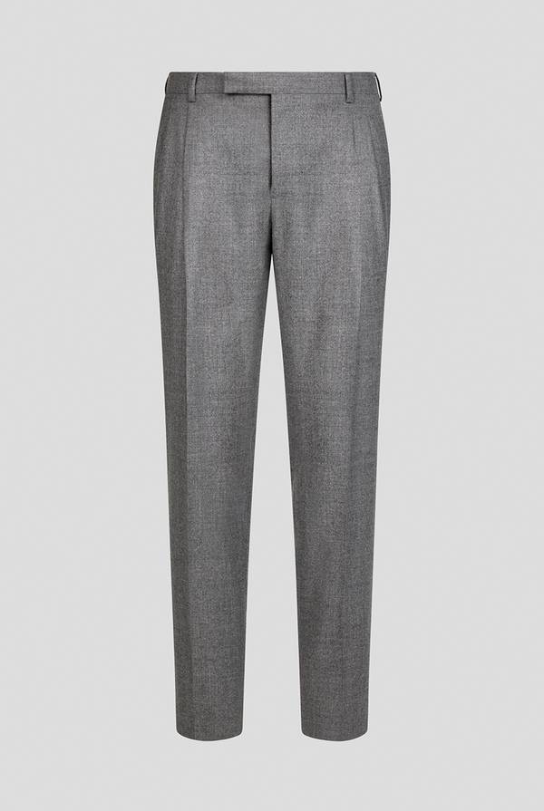 Pal Zileri Pantaloni doppia pince in lana stretch