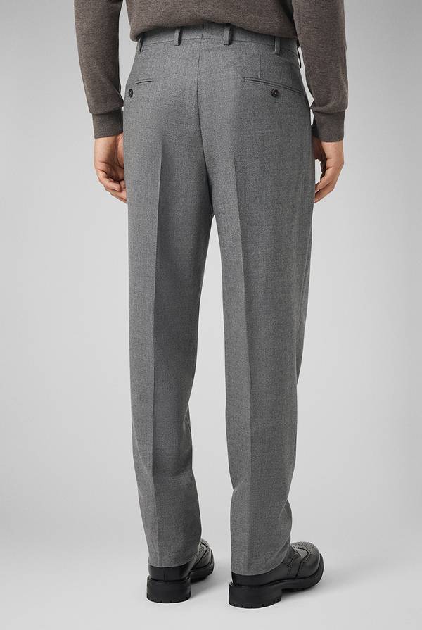 Pal Zileri Pantaloni doppia pince in lana stretch Consegna Veloce