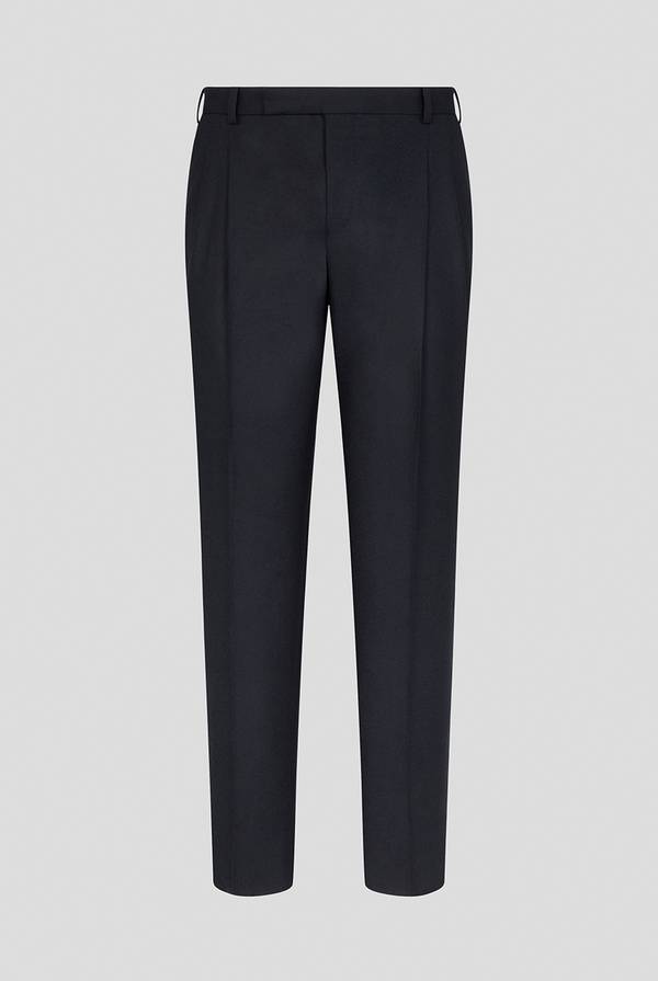 Pal Zileri Pantaloni doppia pince in lana stretch