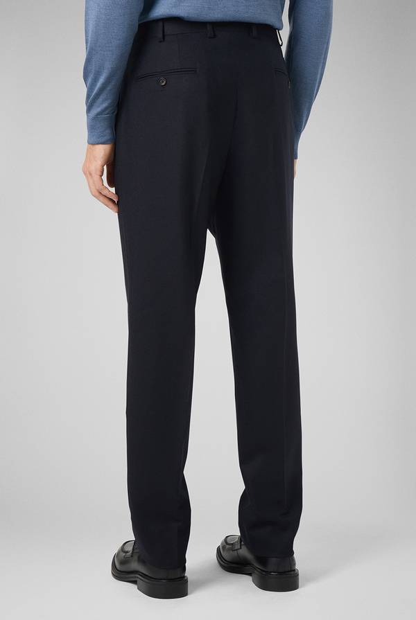 Pal Zileri Pantaloni doppia pince in lana stretch Promozione Limitata