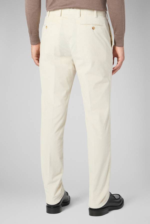 Pal Zileri Pantaloni in velluto corduroy e lana Sottocosto