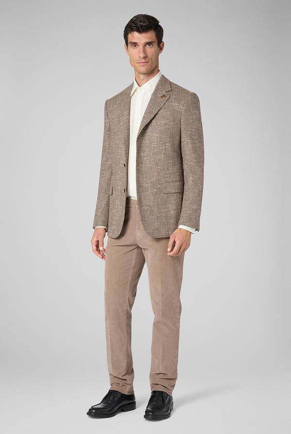 Pal Zileri Pantaloni chino tinti in capo in cotone corduroy Online