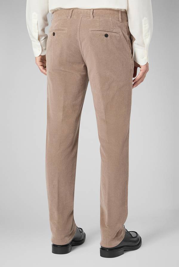 Pal Zileri Pantaloni chino tinti in capo in cotone corduroy Online
