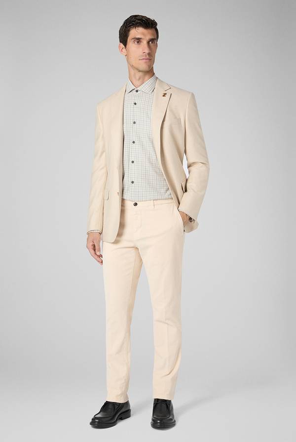 Pal Zileri Pantaloni chino tinti in capo in cotone corduroy Saldi
