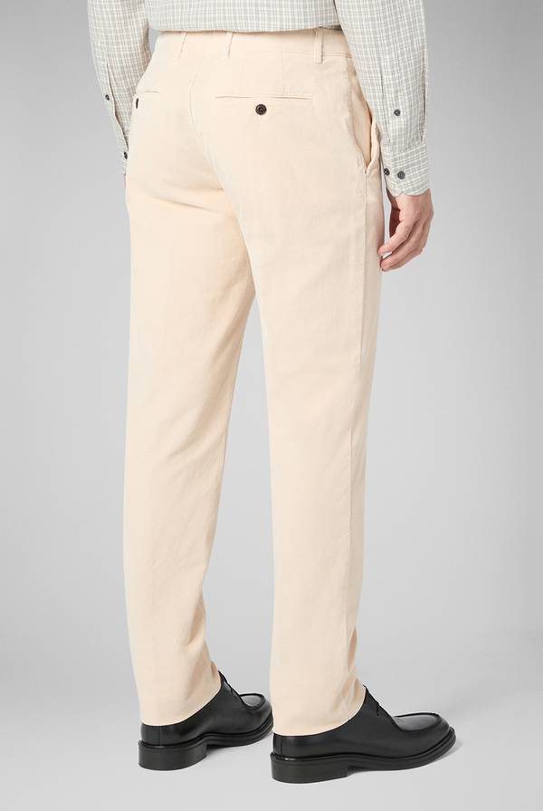 Pal Zileri Pantaloni chino tinti in capo in cotone corduroy Saldi