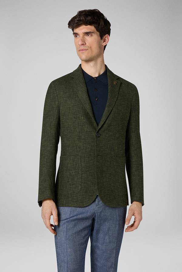 Pal Zileri Giacca Brera in misto lana, cotone e nylon Acquista Ora