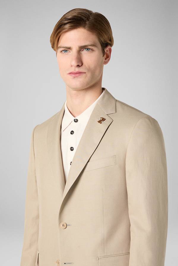Pal Zileri Abito Palladio in lino, tencel e cotone Shopping Online