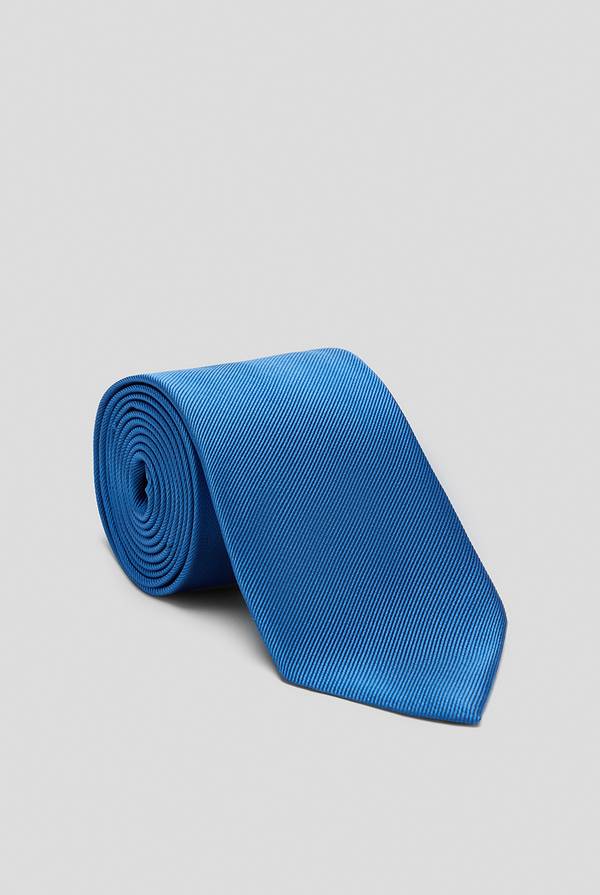 Pal Zileri Cravatta in pura seta blu