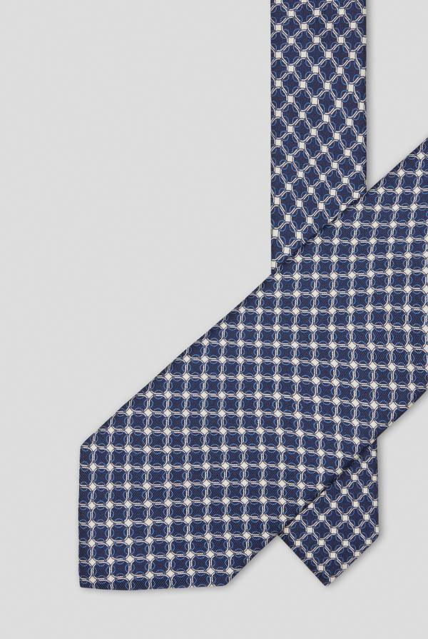 Pal Zileri Cravatta in seta con stampa geometrica Moda