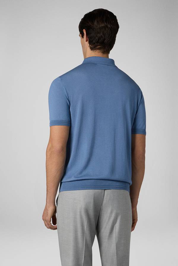 Pal Zileri Polo in cotone e tencel Online