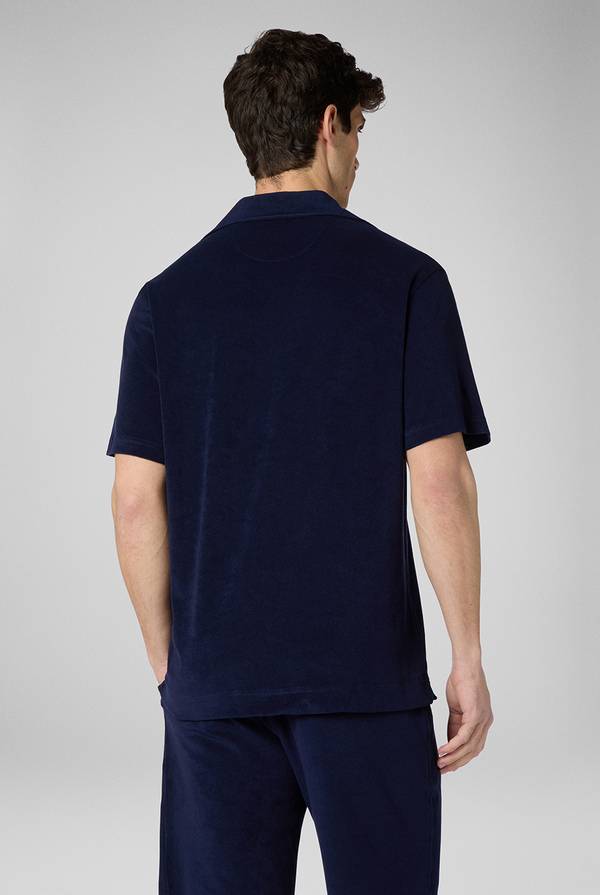 Pal Zileri Camicia bowling in jersey Fino al 60% di sconto