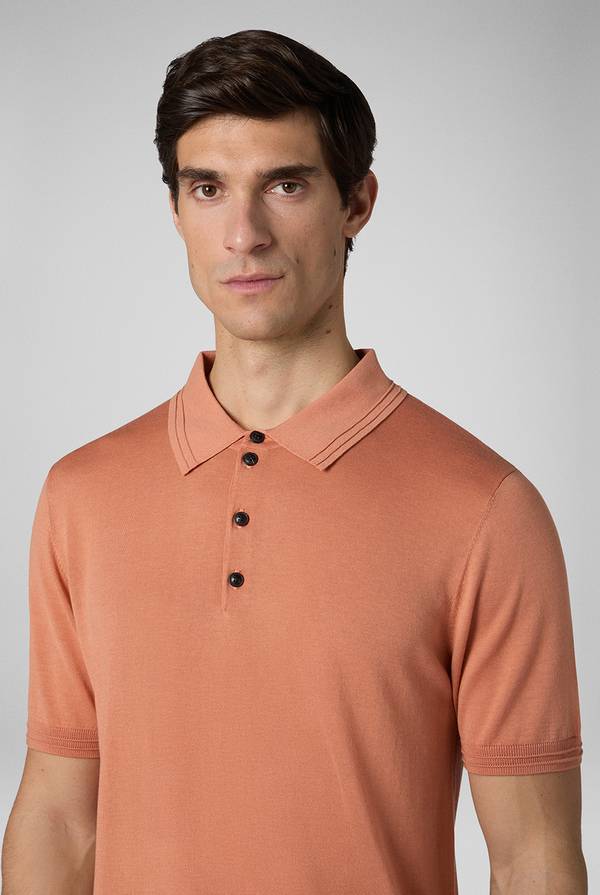 Pal Zileri Polo in cotone e tencel In Vendita