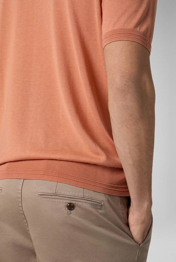 Pal Zileri Polo in cotone e tencel In Vendita