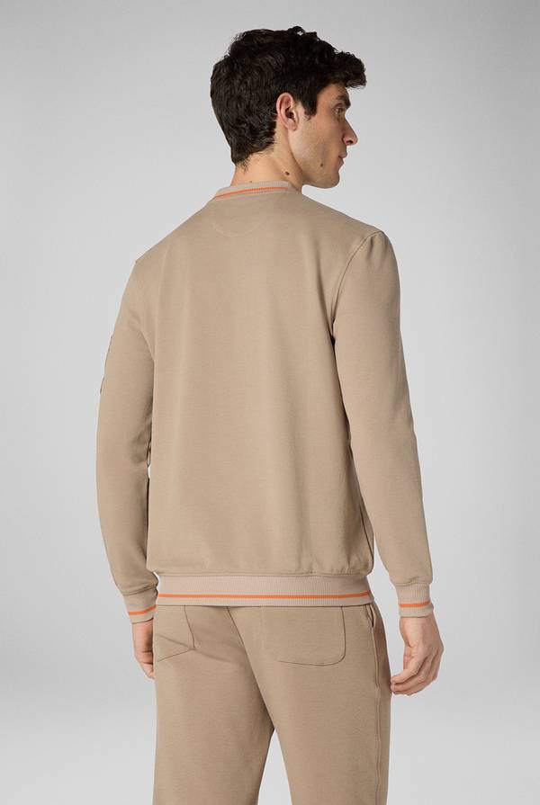 Pal Zileri Felpa in cotone stretch con logo Only for today