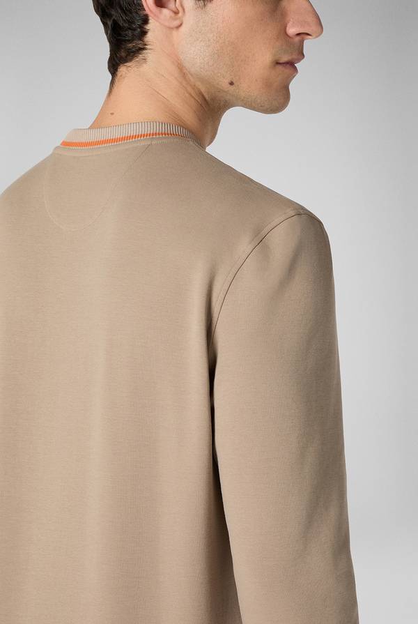 Pal Zileri Felpa in cotone stretch con logo Only for today