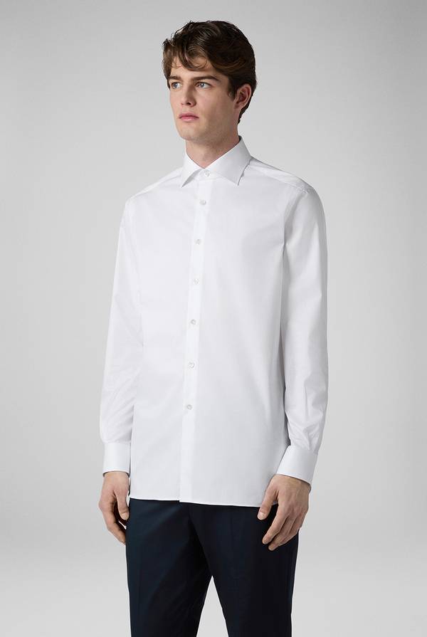 Pal Zileri Camicia in cotone con polsini da gemelli Vendite Flash