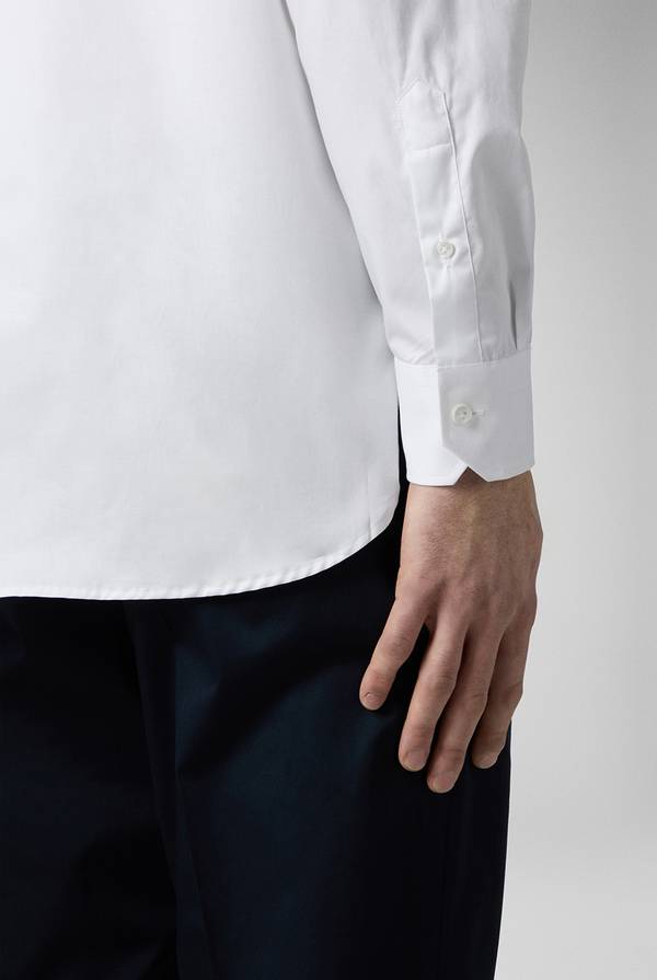 Pal Zileri Camicia in cotone con polsini da gemelli Vendite Flash