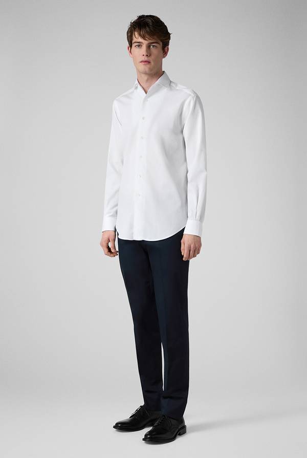 Pal Zileri Camicia bianca in cotone Nuova