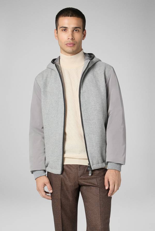 Pal Zileri Car coat reversibile con dettagli in pelle Vendita
