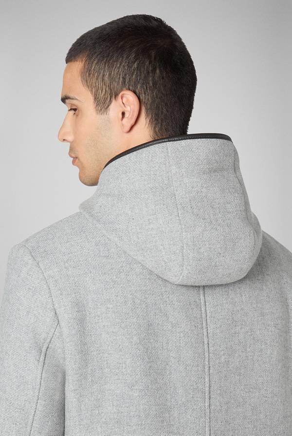 Pal Zileri Car coat reversibile con dettagli in pelle Vendita