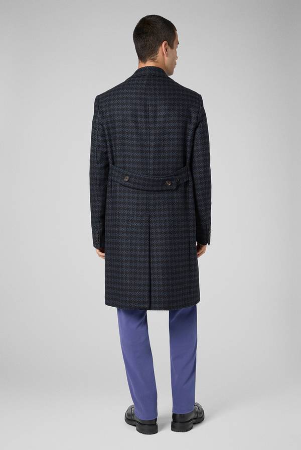 Pal Zileri Cappotto pied de poule Spedizione Gratuita