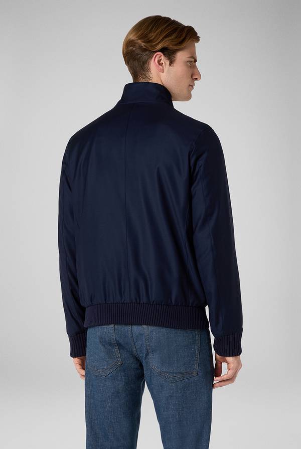 Pal Zileri Bomber in lana resistente all'acqua Presa