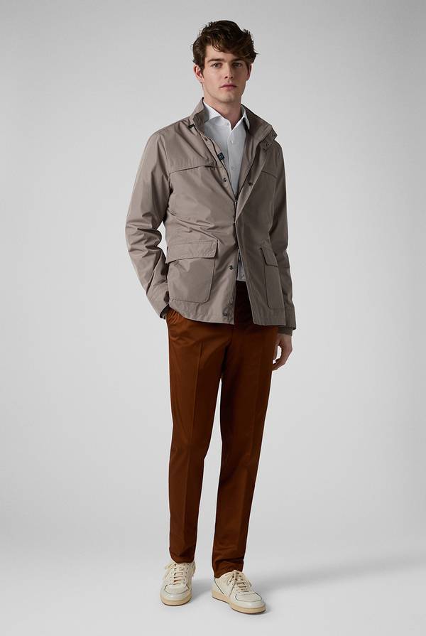 Pal Zileri Oyster Field Jacket in nylon ultra leggero Sconto