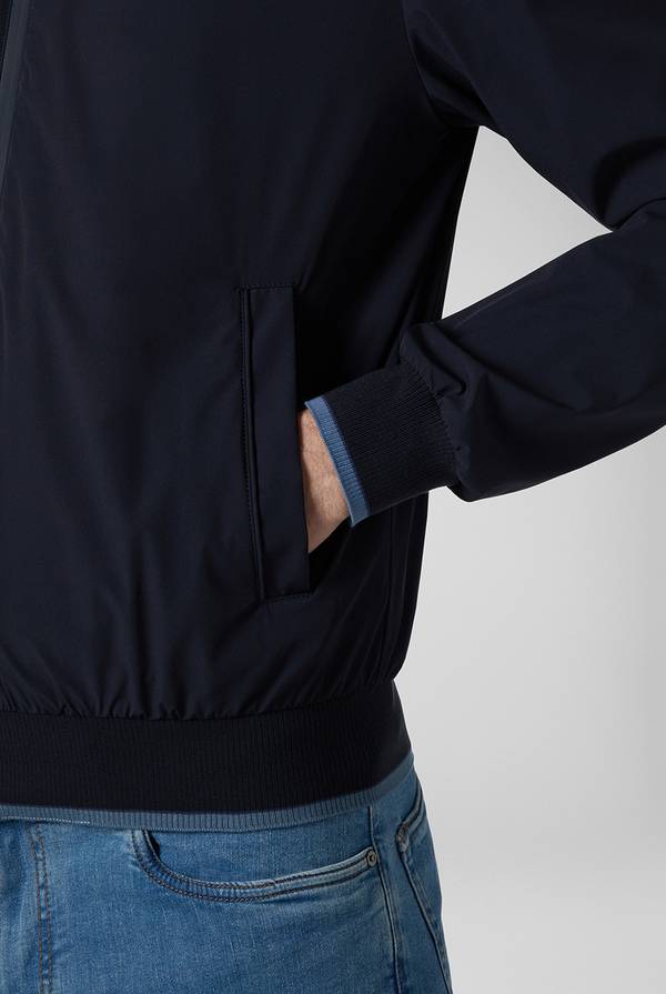 Pal Zileri Bomber in soft shell color tortora Offerta