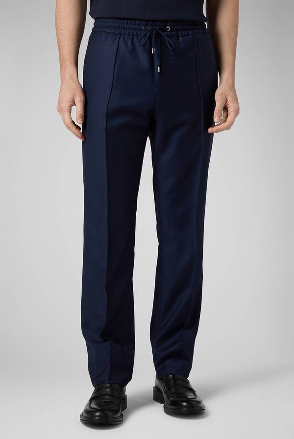 Pal Zileri Drawstring in lana vergine anti-piega Italy