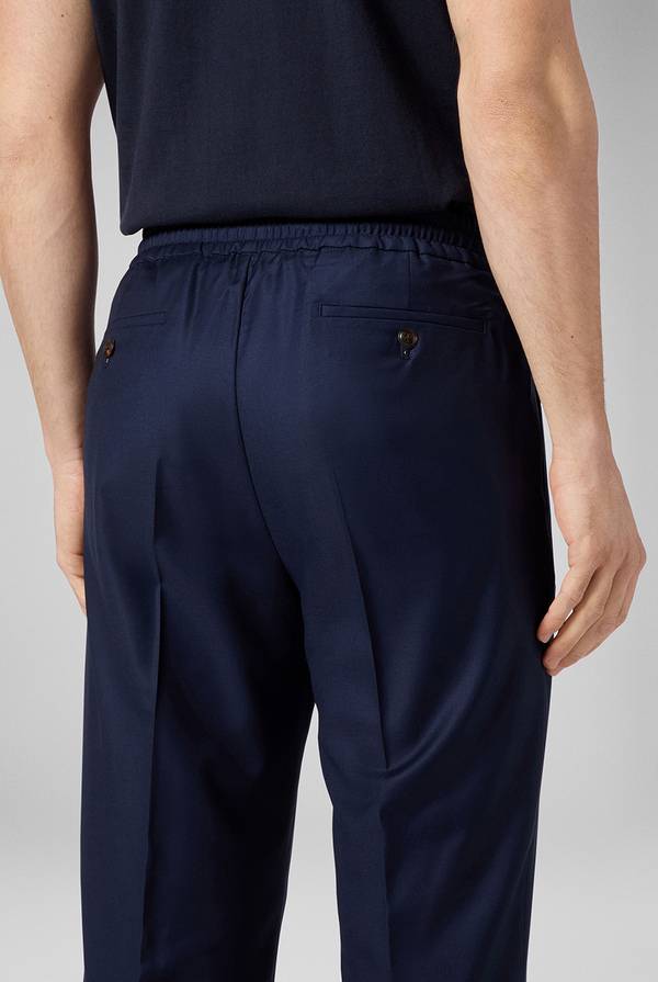 Pal Zileri Drawstring in lana vergine anti-piega Italy