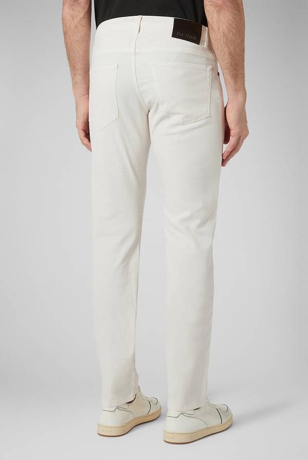 Pal Zileri Pantalone 5 tasche in cotone stretch tinto in capo Italia