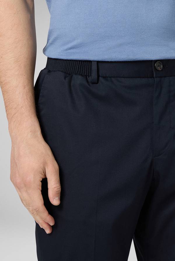 Pal Zileri Pantalone in cotone e tencel stretch In Linea