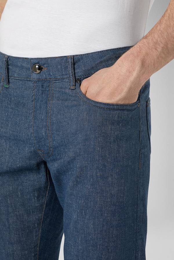 Pal Zileri Denim 5 tasche effetto lino Spedizione gratuita