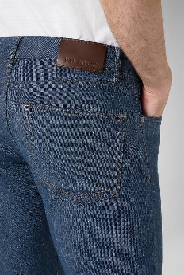 Pal Zileri Denim 5 tasche effetto lino Spedizione gratuita