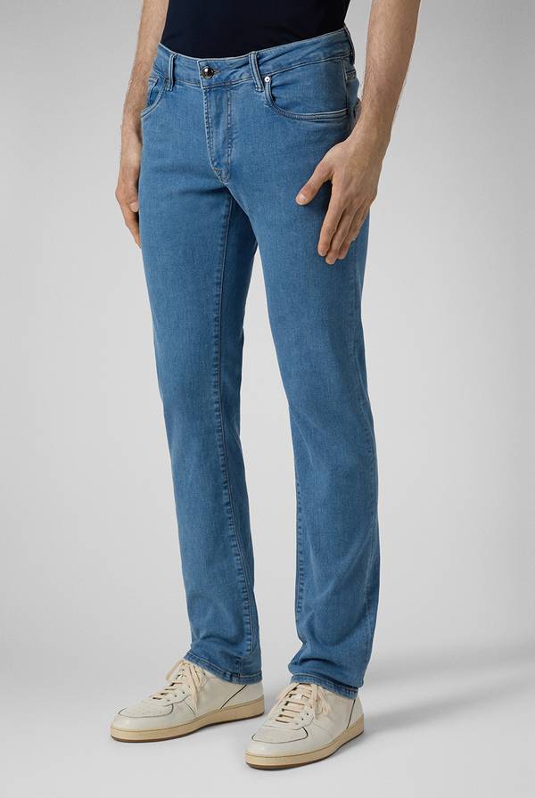 Pal Zileri Denim 5 tasche effetto delavè Spedizione Gratuita