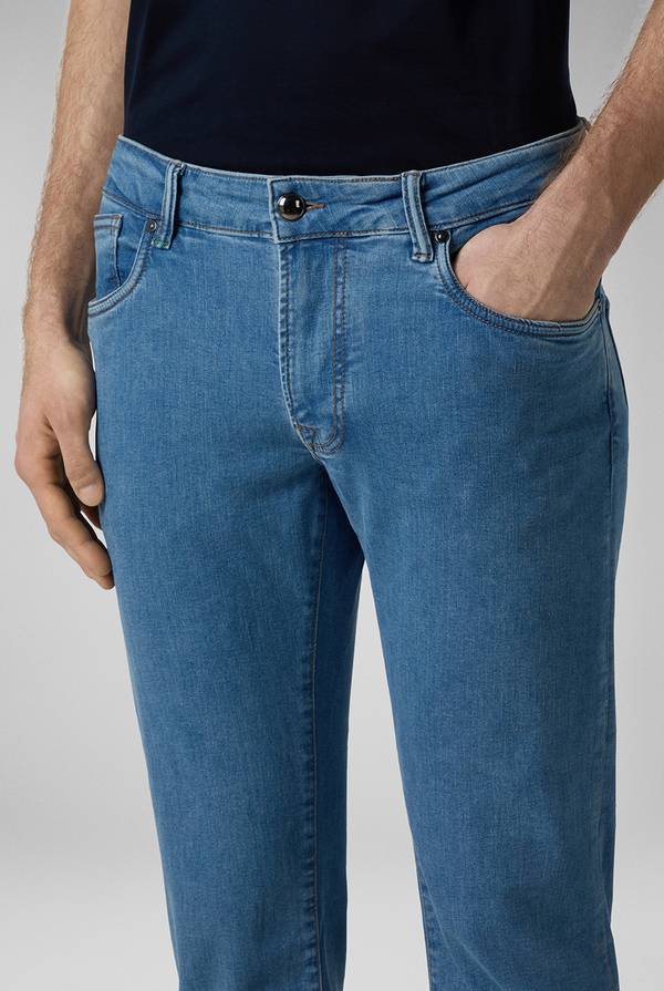 Pal Zileri Denim 5 tasche effetto delavè Spedizione Gratuita