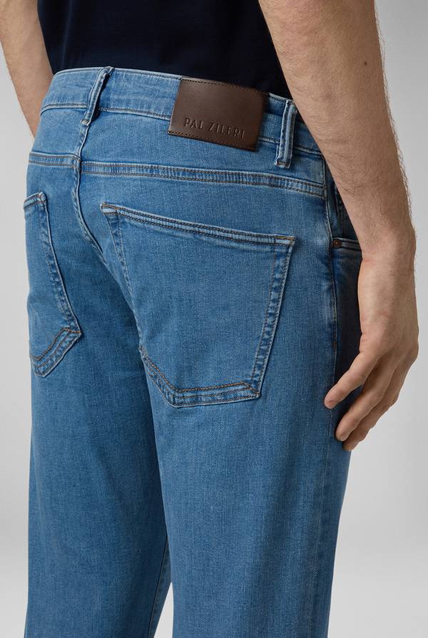 Pal Zileri Denim 5 tasche effetto delavè Spedizione Gratuita