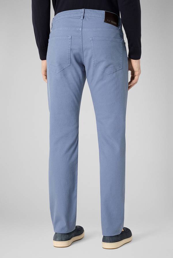 Pal Zileri Pantalone 5 tasche in cotone stretch tinto in capo Soddisfazione Garantita