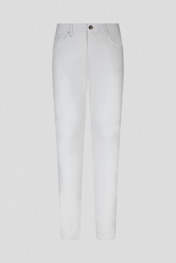 Pal Zileri Pantalone 5 tasche in cotone stretch tinto in capo