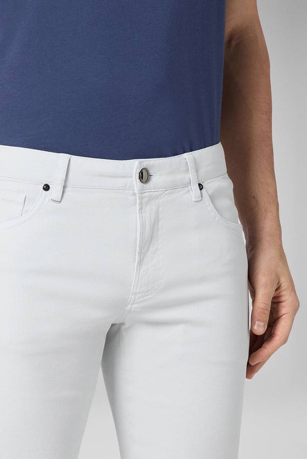 Pal Zileri Pantalone 5 tasche in cotone stretch tinto in capo Acquista Ora