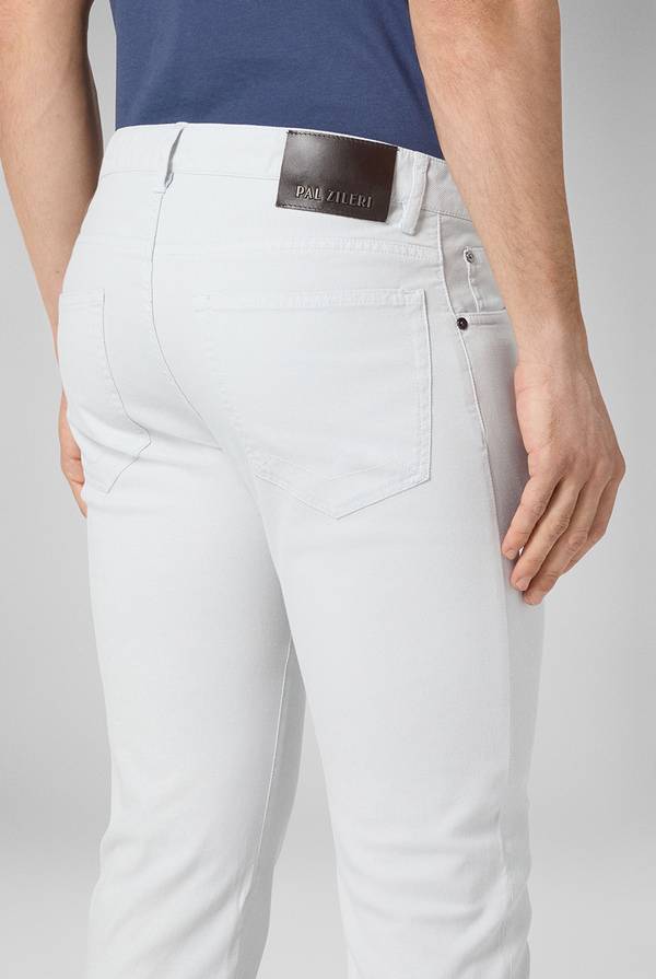 Pal Zileri Pantalone 5 tasche in cotone stretch tinto in capo Acquista Ora