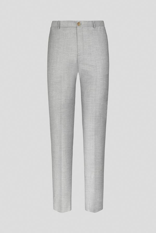 Pal Zileri Pantalone classico in lana e bamboo