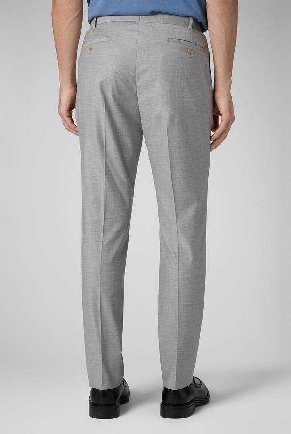 Pal Zileri Pantalone classico in lana e bamboo Promozione Limitata
