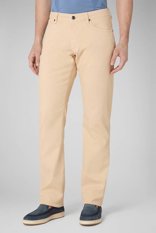 Pal Zileri Pantalone 5 tasche in cotone stretch tinto in capo Affare Del Giorno