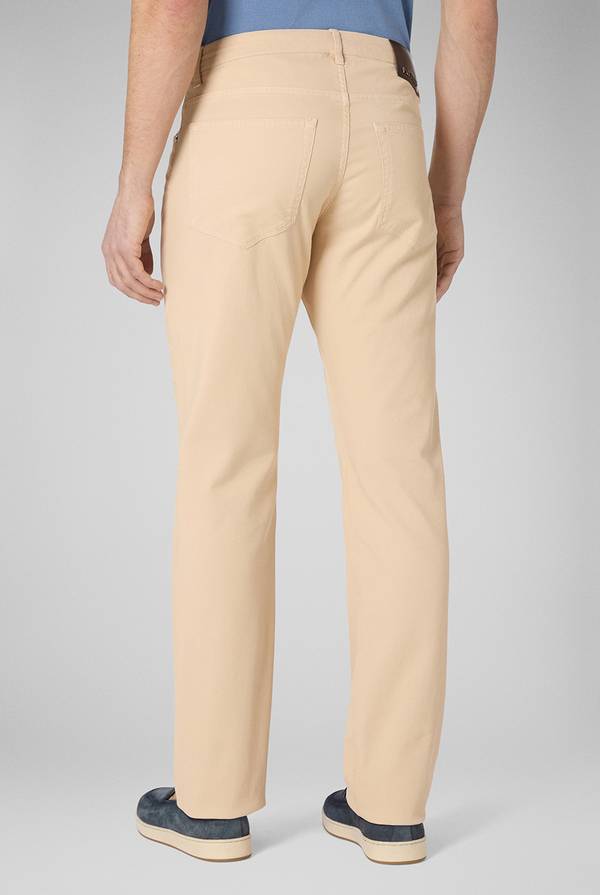 Pal Zileri Pantalone 5 tasche in cotone stretch tinto in capo Affare Del Giorno